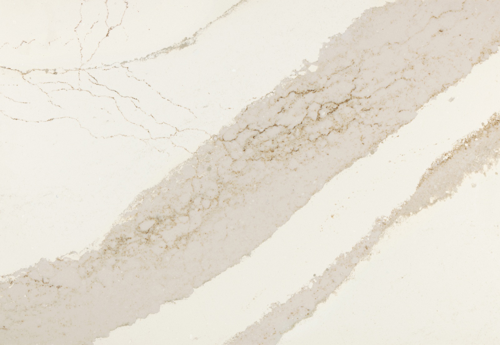 Cambria Brittanicca Gold Cool Quartz slab