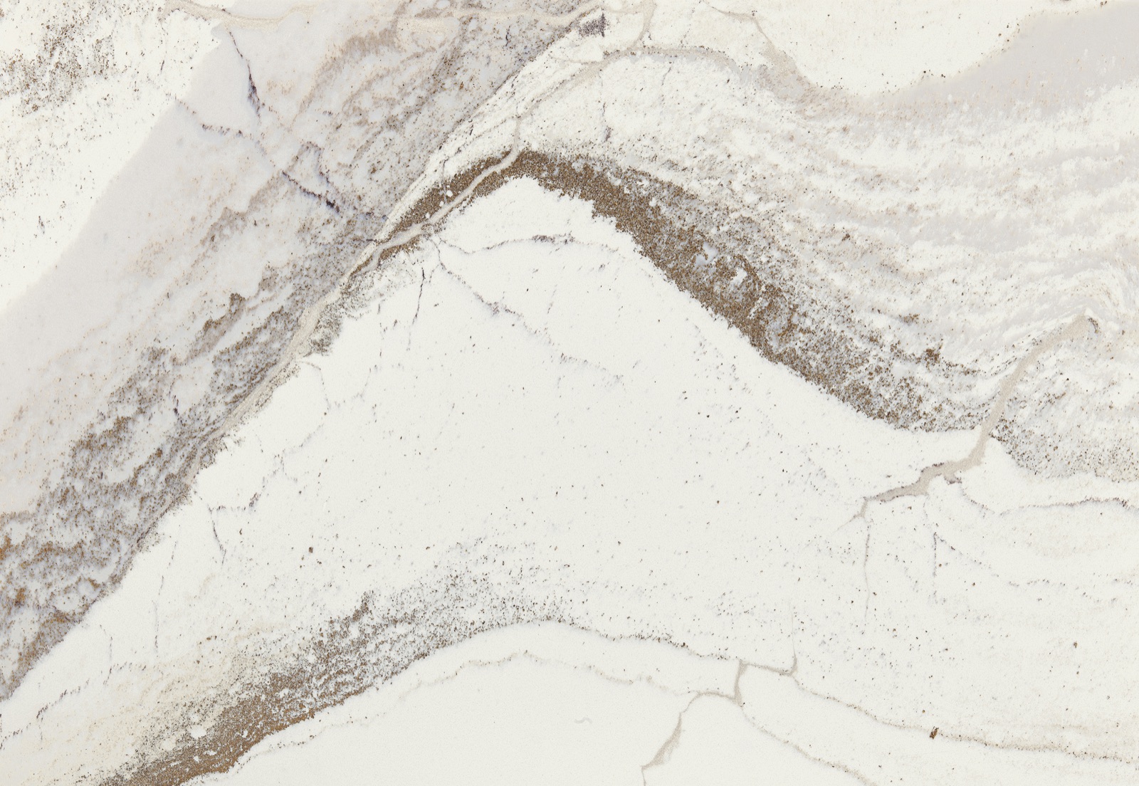 Cambria Windsor Brass Satin Quartz slab