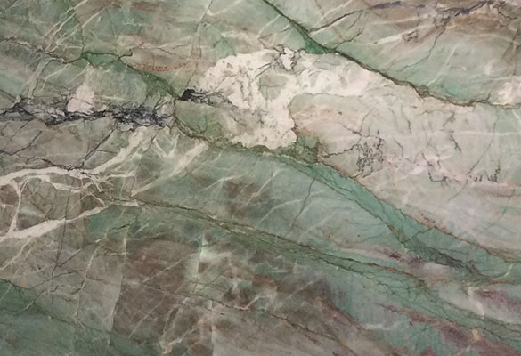 Metamarble Amazon Green Quartzite slab