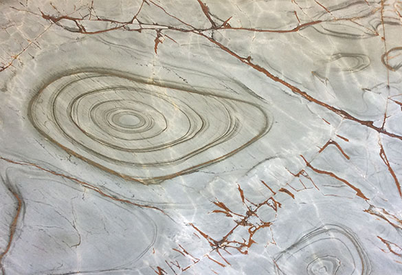 Metamarble Blue Palamino Quartzite slab