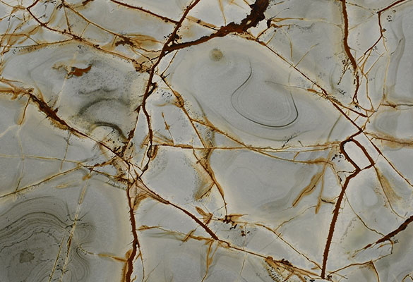 Metamarble Blue Palamino Leather Quartzite slab