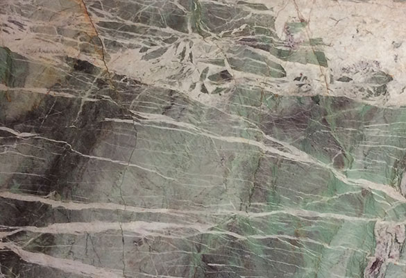Metamarble Botanic Green Quartzite slab