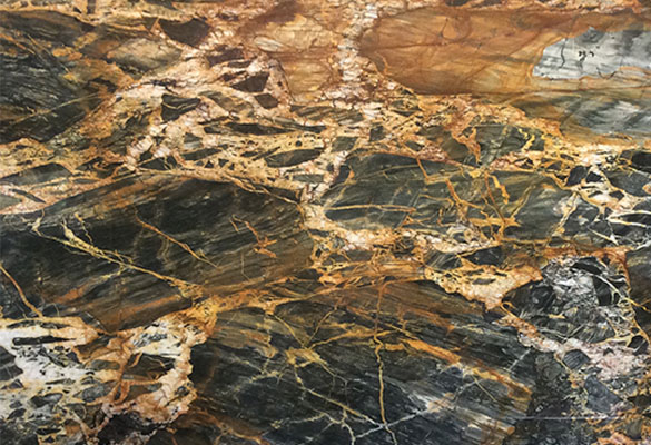 Metamarble brecciata Quartzite slab