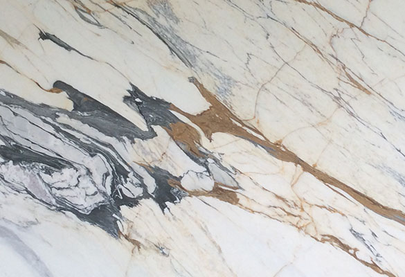 Metamarble Calacatta Gold Honed Marble slab