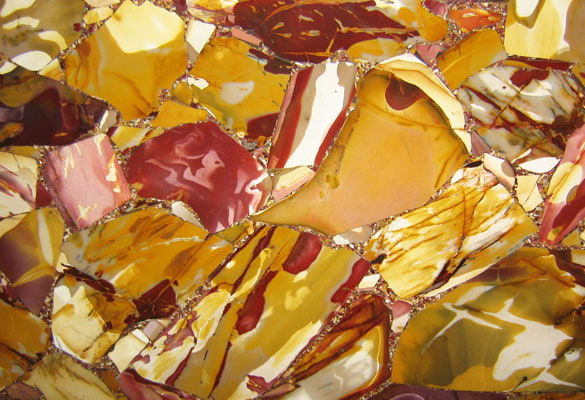 Metamarble Golden Caramel Semiprecious & Gemstone slab