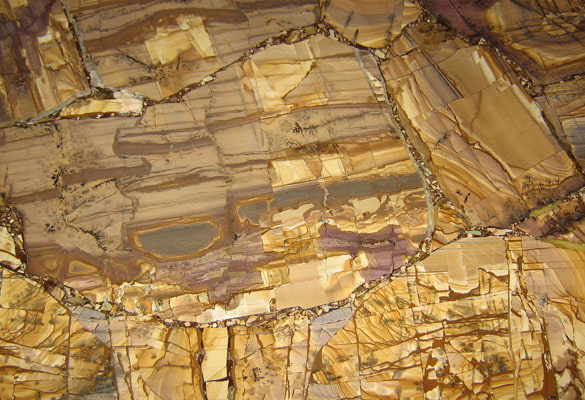 Metamarble Pietra Paesina Semiprecious & Gemstone slab