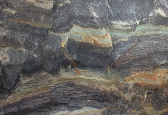 Metamarble Poseidon Blue Quartzite slab