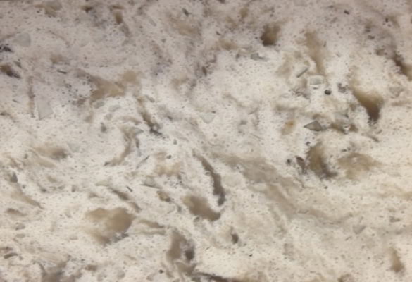Metamarble Siberian White Quartz slab