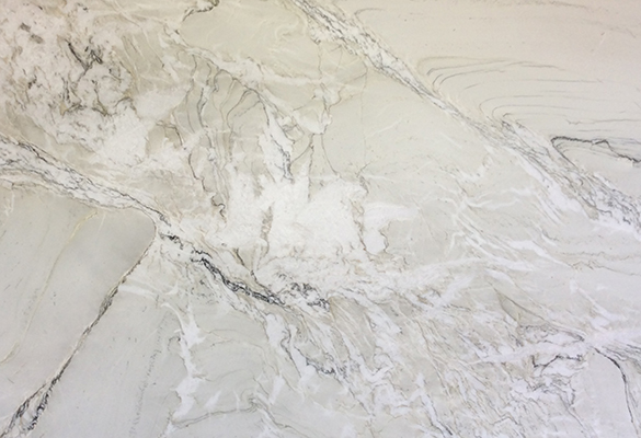 Metamarble Snowfall Quartzite slab