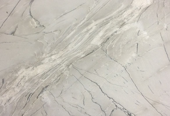 Metamarble White Pearl Quartzite slab