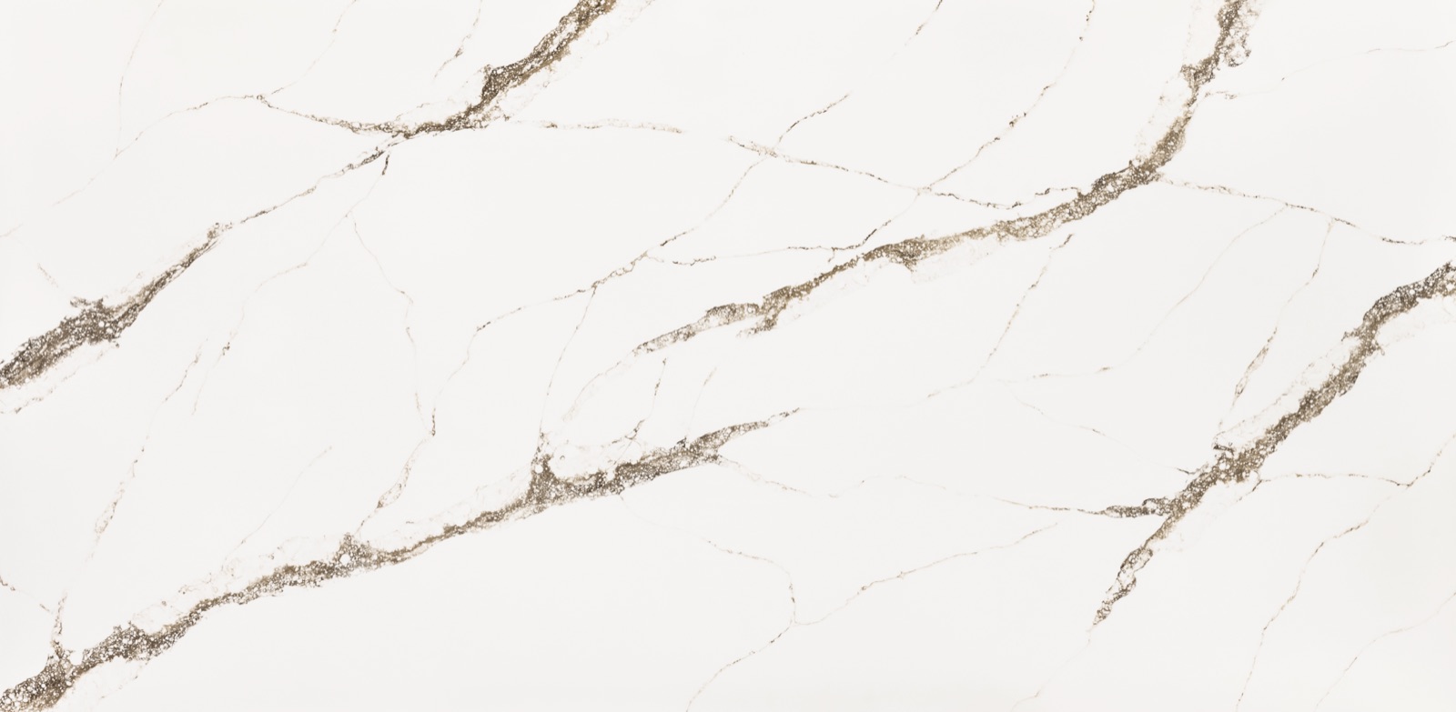 Stratus Quartz Calacatta Equinox Quartz slab